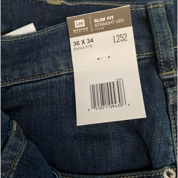 NEW Mens Lee Jeans L252 - Picture 6 of 7